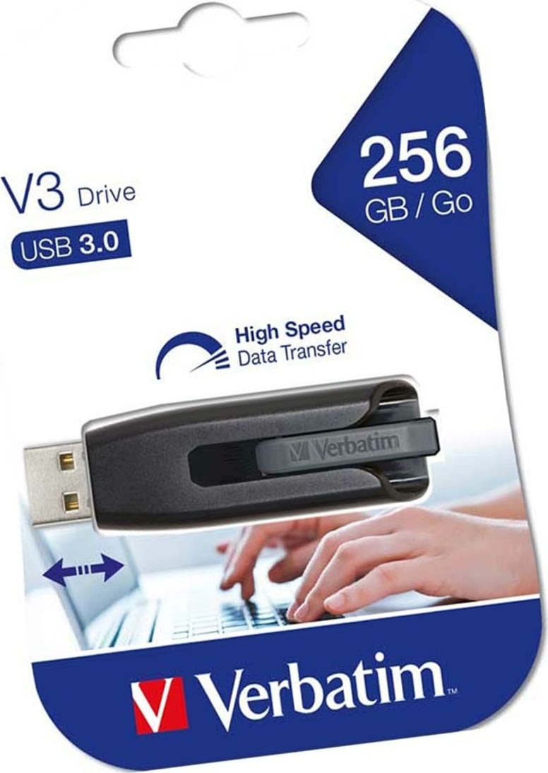 Verbatim Store 'N' Go 256GB SuperSpeed V3 USB 3.0