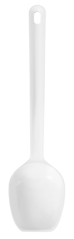 GastroMax Grydeske, plast, medium, 27 cm, hvid