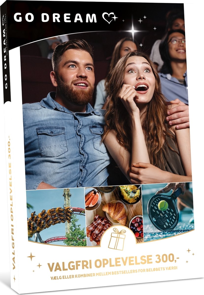 GO DREAM - Valgfri oplevelse (300)