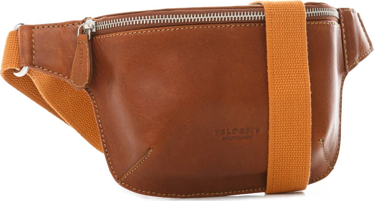 Velorbis Bumbag i Bøffellæder, honey