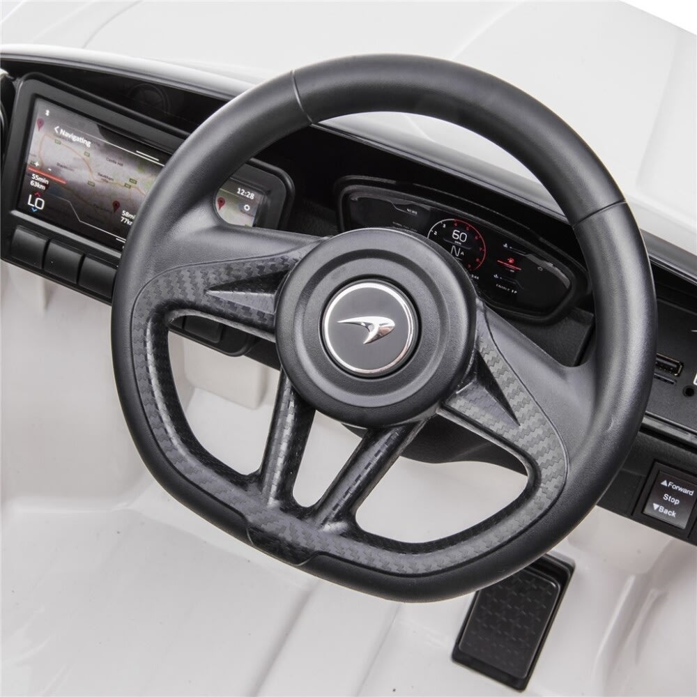 NORDIC PLAY Elbil McLaren GT, 12V, hvid