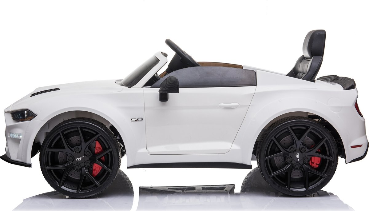 NORDIC PLAY Elbil Ford Mustang, 2x12V, hvid