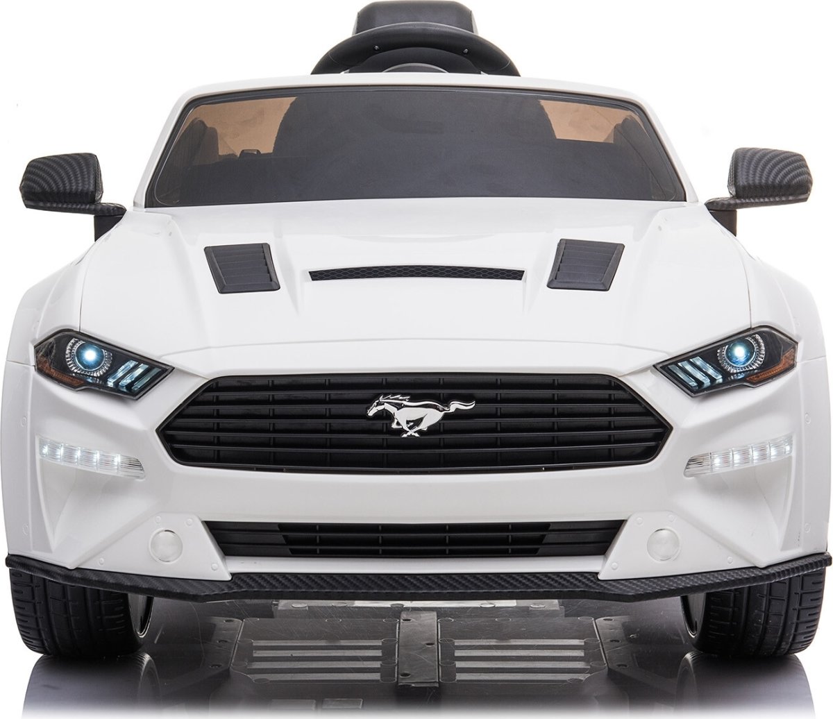 NORDIC PLAY Elbil Ford Mustang, 2x12V, hvid