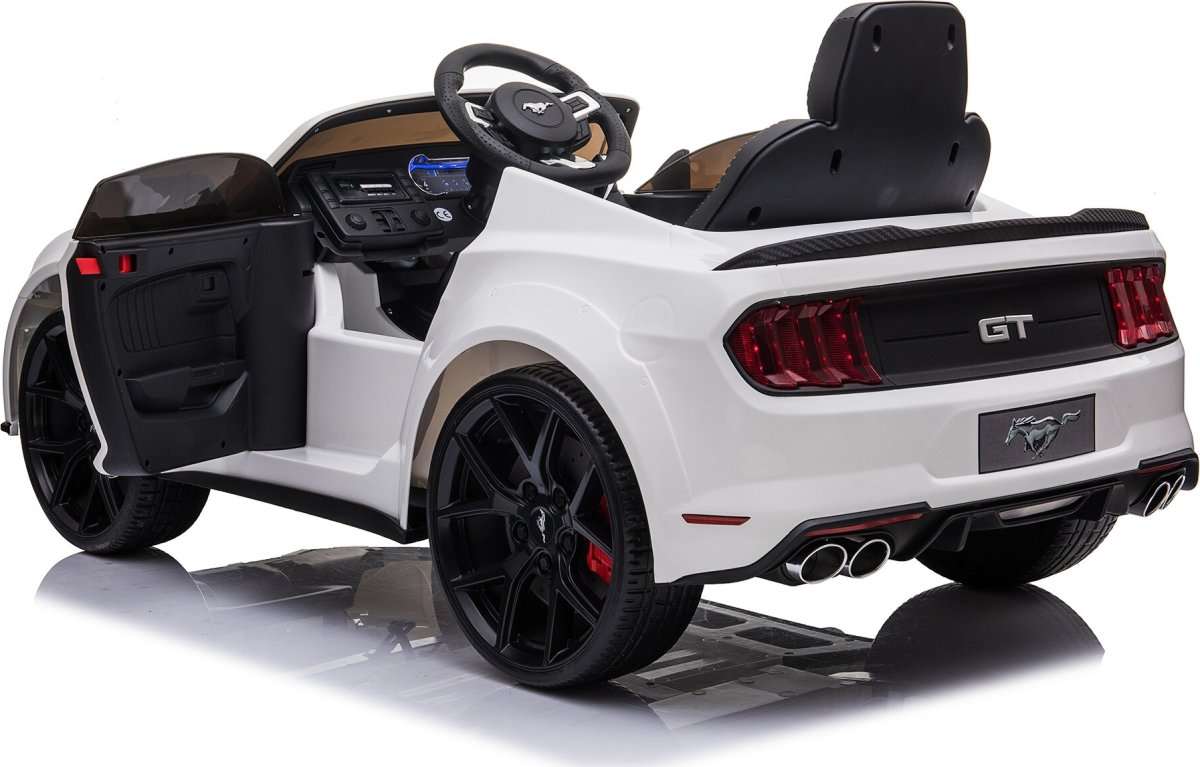 NORDIC PLAY Elbil Ford Mustang, 2x12V, hvid