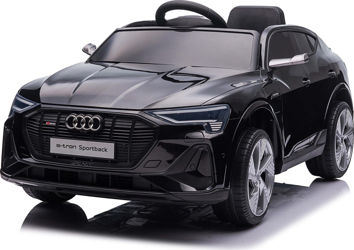 NORDIC PLAY Elbil Q4 e-tron sportsback 4x12V, sort