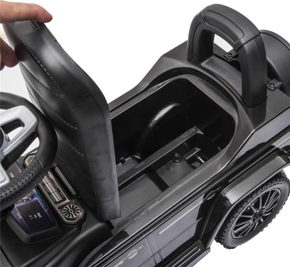 NORDIC PLAY Gåbil Mercedes-Benz licens G350D, sort