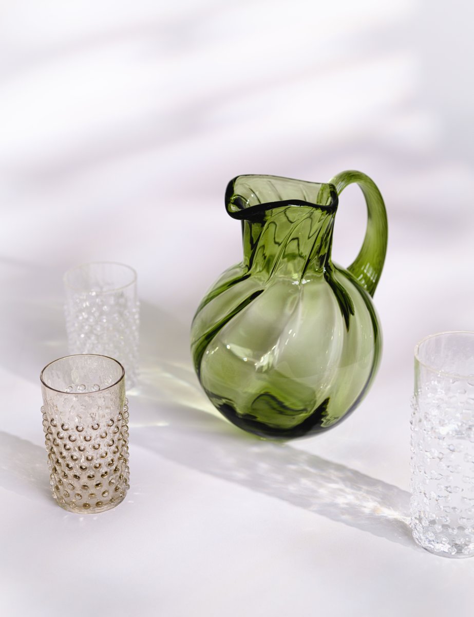 Anna Von Lipa Hobnail Glas, 250ml, crystal