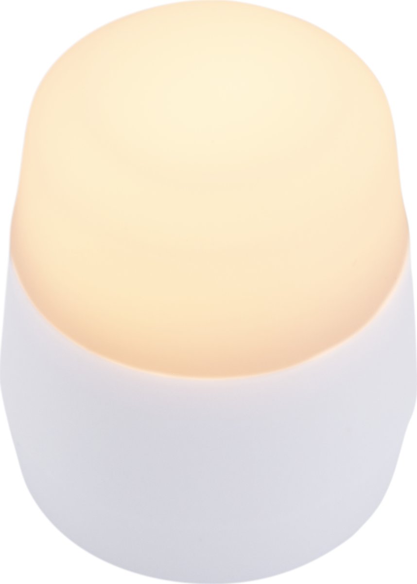 Securit® Amsterdam LED fyrfadslys, 12 stk., hvid