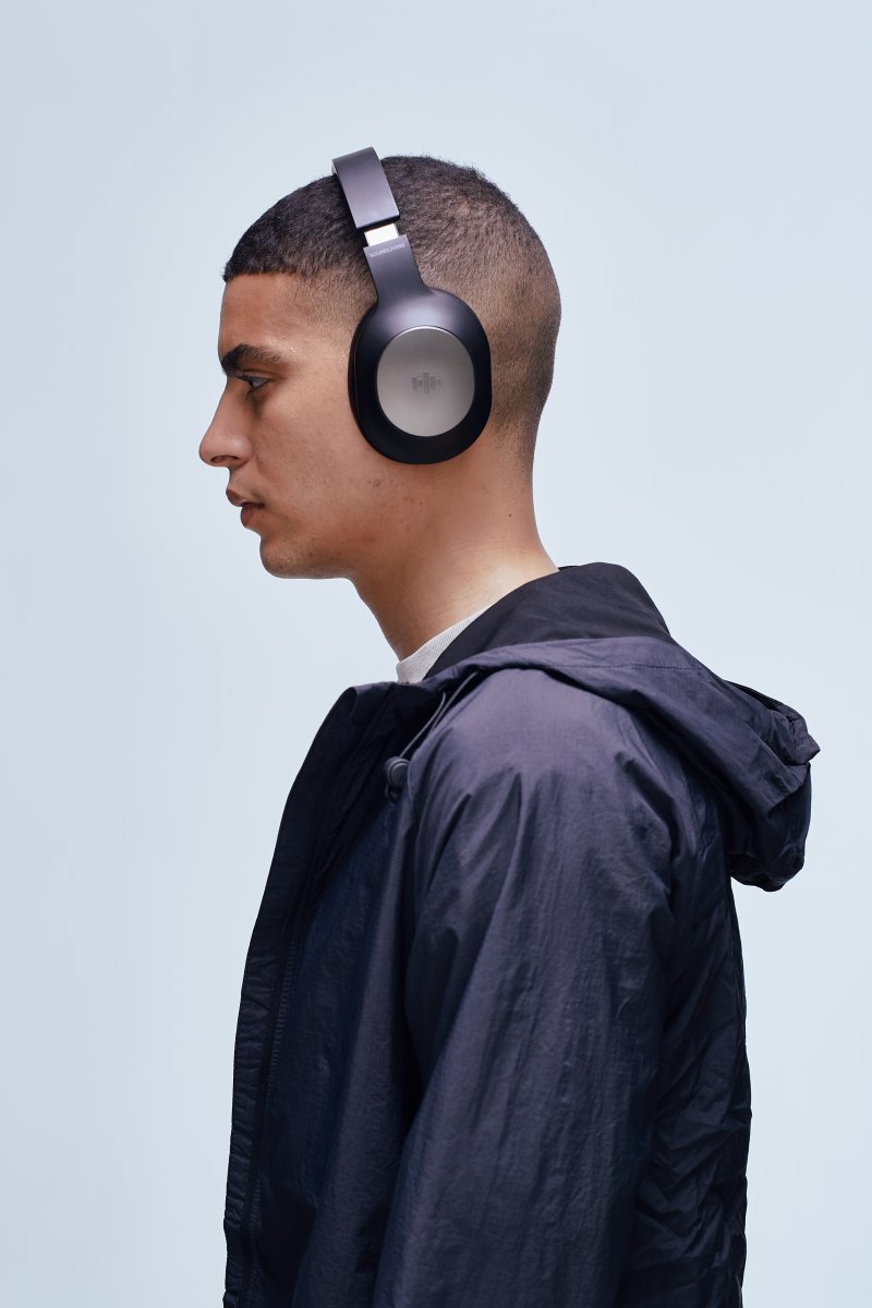 SoundLiving Wave headset, sort