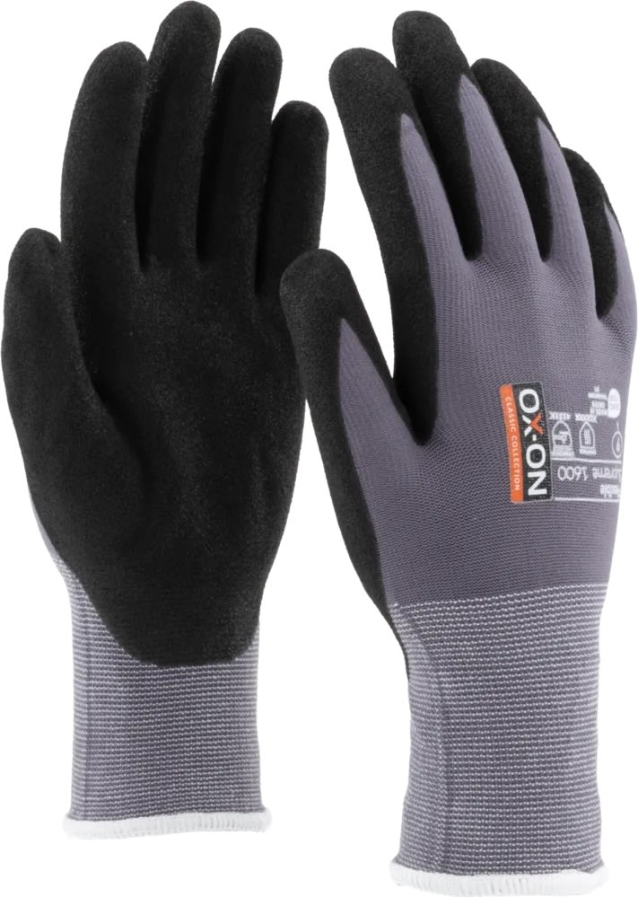 OX-ON Arbejdshandske Flexible Supreme 1600, Str 8