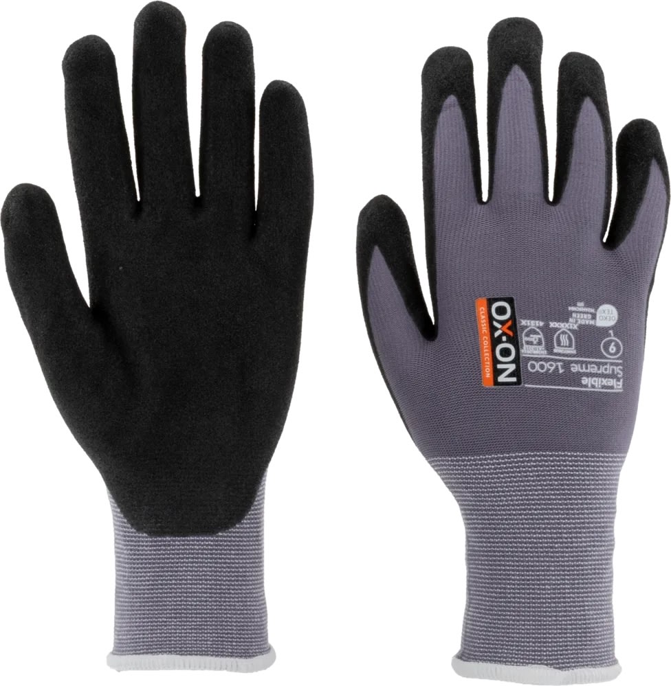 OX-ON Arbejdshandske Flexible Supreme 1600, Str 13