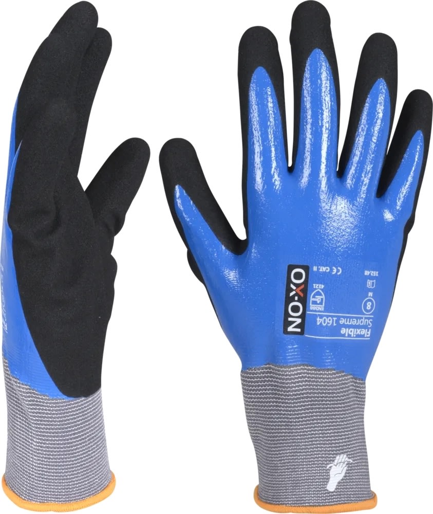 OX-ON Arbejdshandske Flexible Supreme 1604, Str 11
