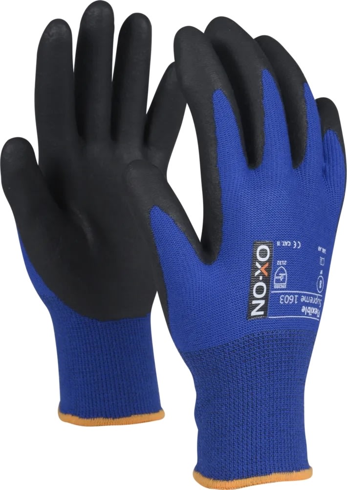 OX-ON Arbejdshandske Flexible Supreme 1603, Str 11