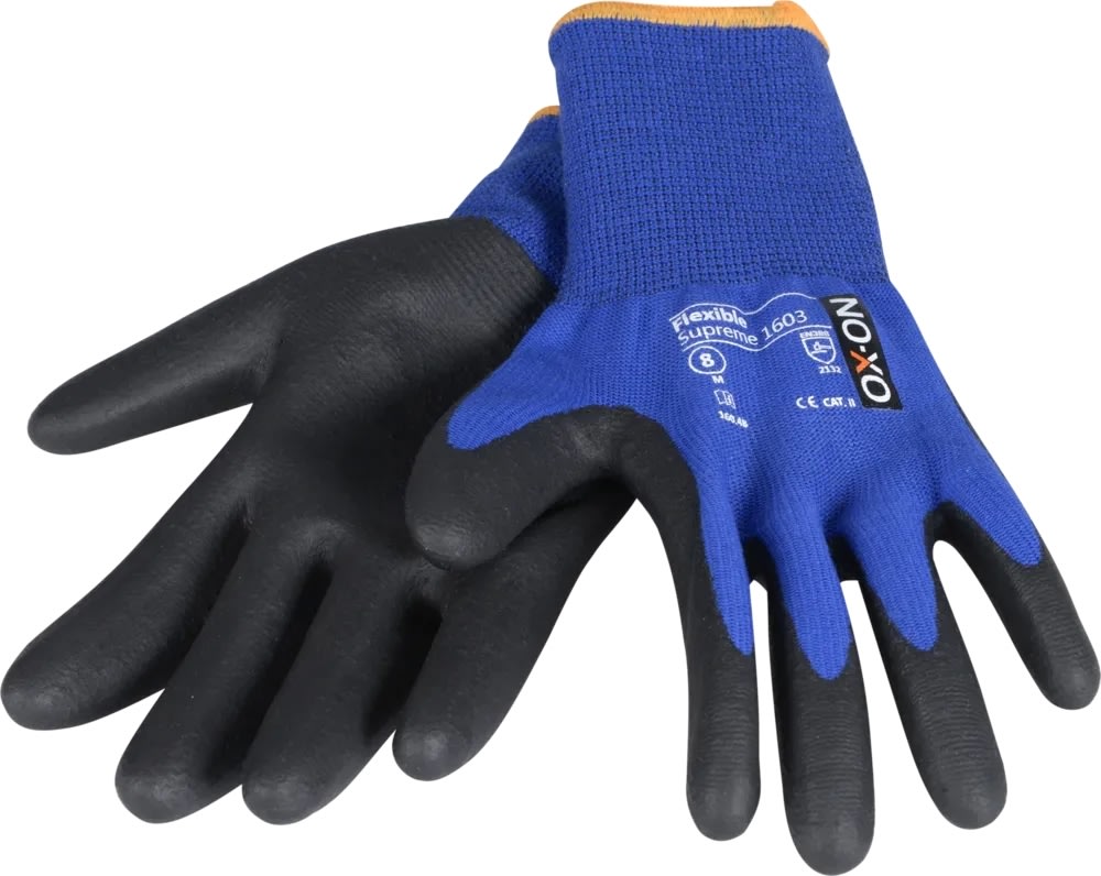OX-ON Arbejdshandske Flexible Supreme 1603, Str 11