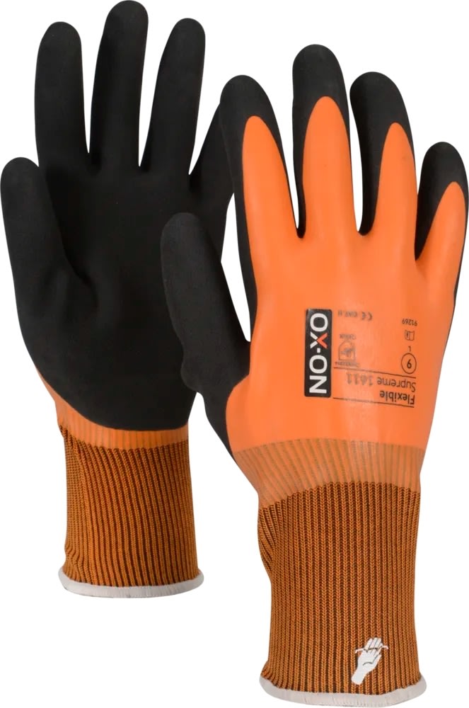 OX-ON Arbejdshandske Flexible Supreme 1611, Str 7