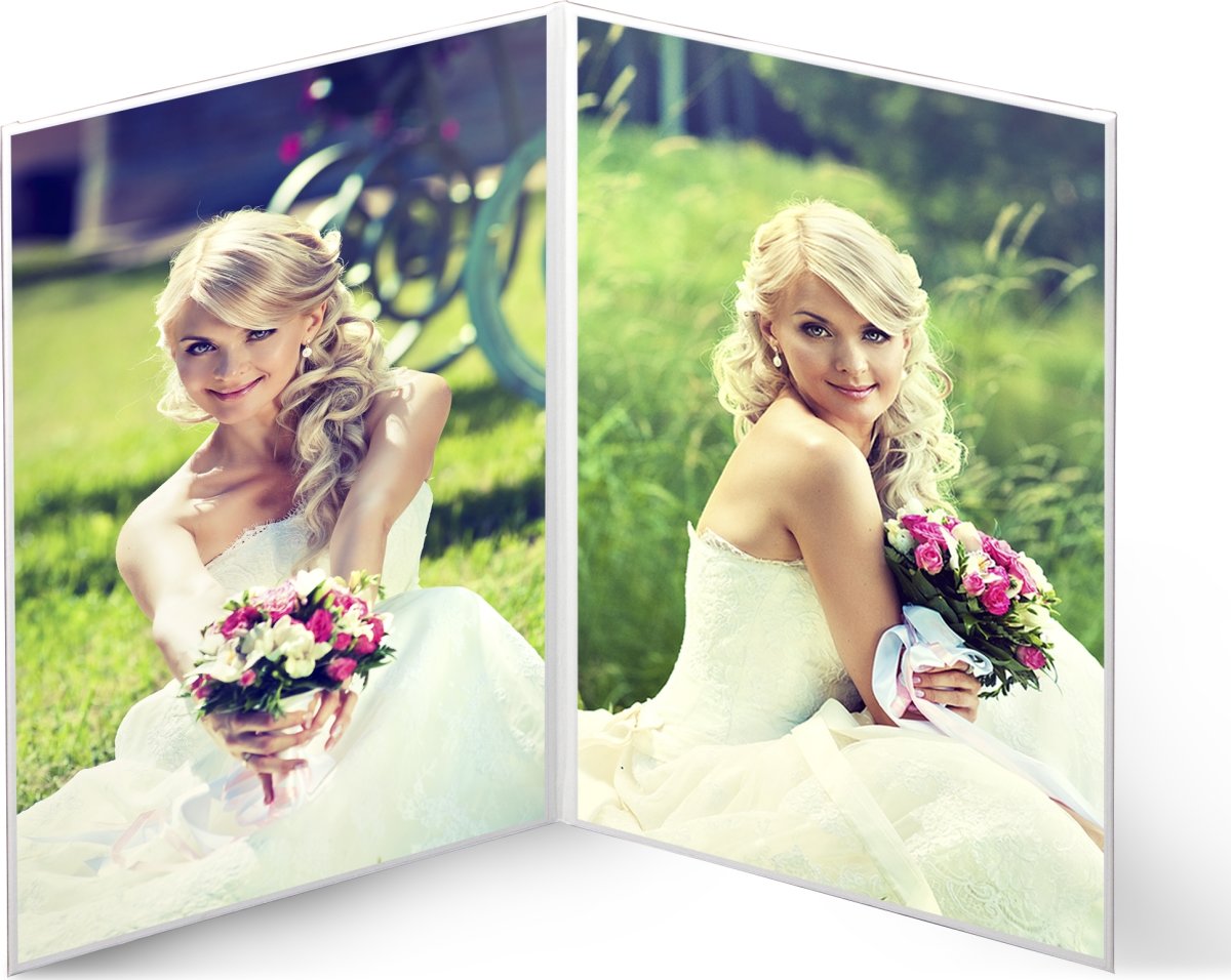 Peleman Print & klæb display | 4xA4/A3+ | Hvid