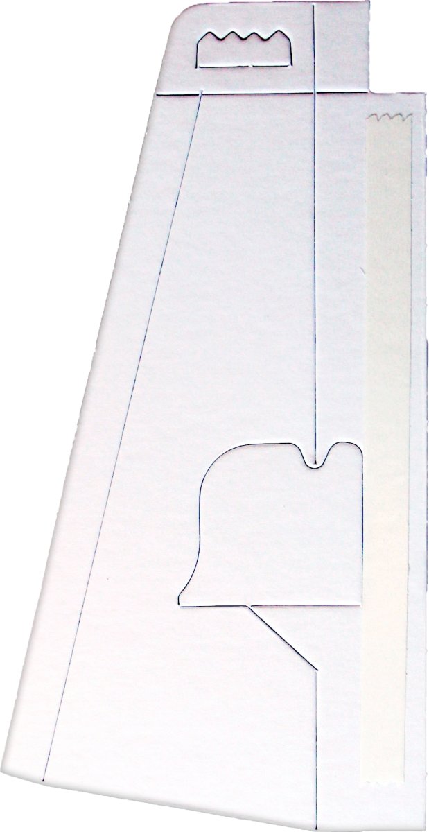 Base til Print & klæb display | 4xA4 | Hvid