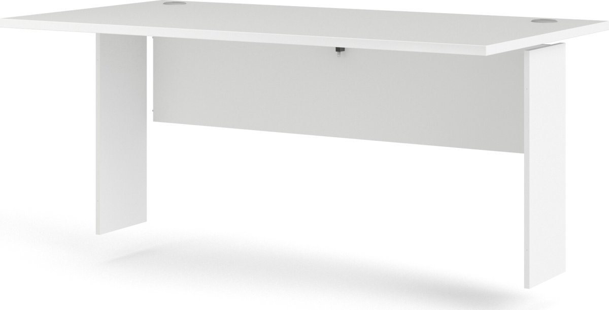 BudgetLine skrivebordsplade, 150x80 cm, sort