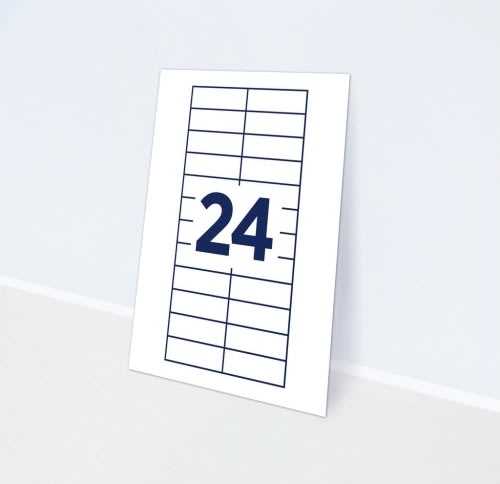 Badgepoint Printbare indstik 64x22mm, til Polar 20