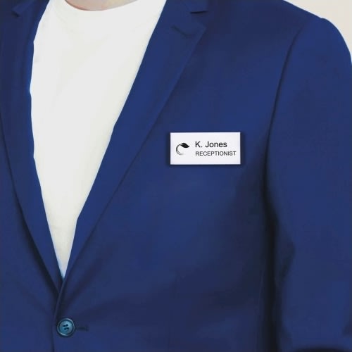 Badgepoint Printbare indstik 65x30mm, til Polar 30