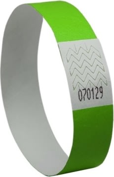 Avery TYVGN-50 Armbånd | grøn | 500 stk.| 256x19mm