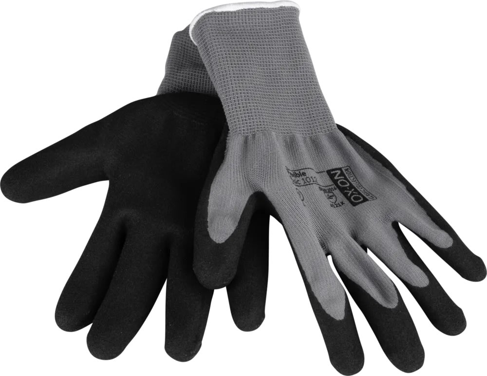 OX-ON Arbejdshandske Flexible Basic 1012, Str 10