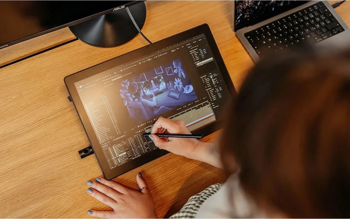 Wacom Display Cintiq 16 (2025), sort
