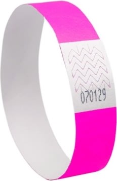 Avery TYVPK-50 Armbånd | pink | 500 stk.| 256x19mm