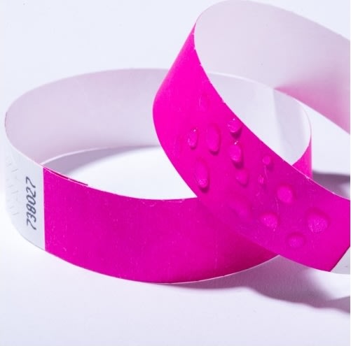 Avery TYVPK-50 Armbånd | pink | 500 stk.| 256x19mm
