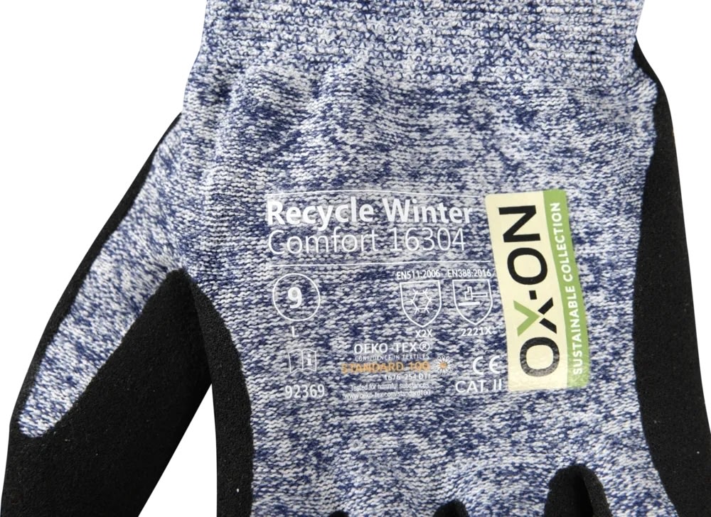 OX-ON Arbejdshandske Winter Comfort 16304, Str 7