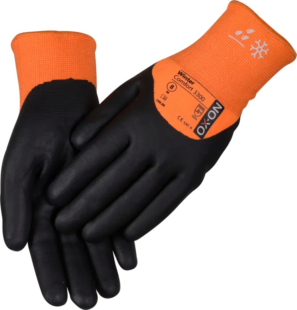 OX-ON Arbejdshandske Winter Comfort 3300, Str 10