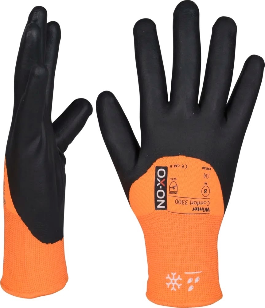 OX-ON Arbejdshandske Winter Comfort 3300, Str 10