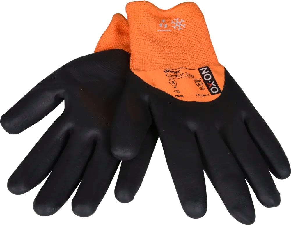 OX-ON Arbejdshandske Winter Comfort 3300, Str 10