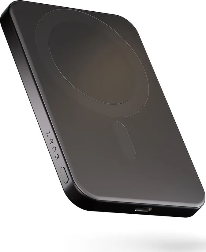 Zens Powerbank Pro 1 Slim 5.000 mAh, Sort