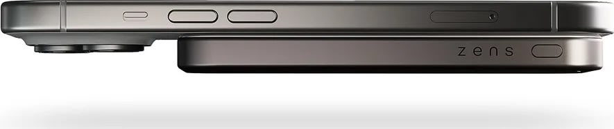 Zens Powerbank Pro 1 Slim 5.000 mAh, Sort