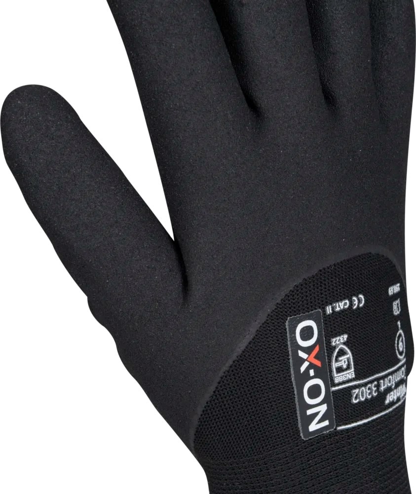 OX-ON Arbejdshandske Winter Comfort 3302, Str 10