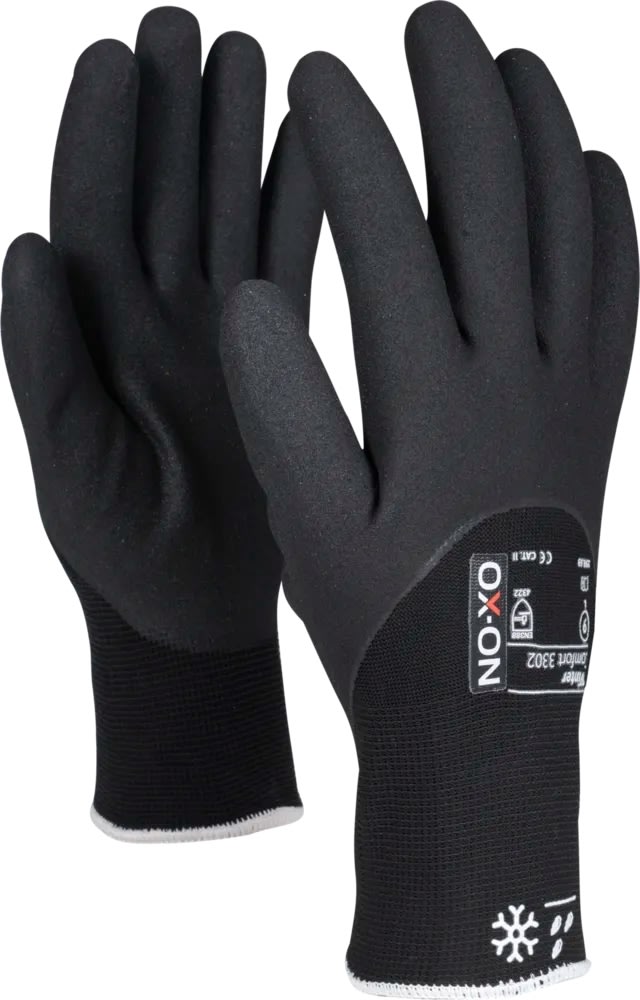 OX-ON Arbejdshandske Winter Comfort 3302, Str 8