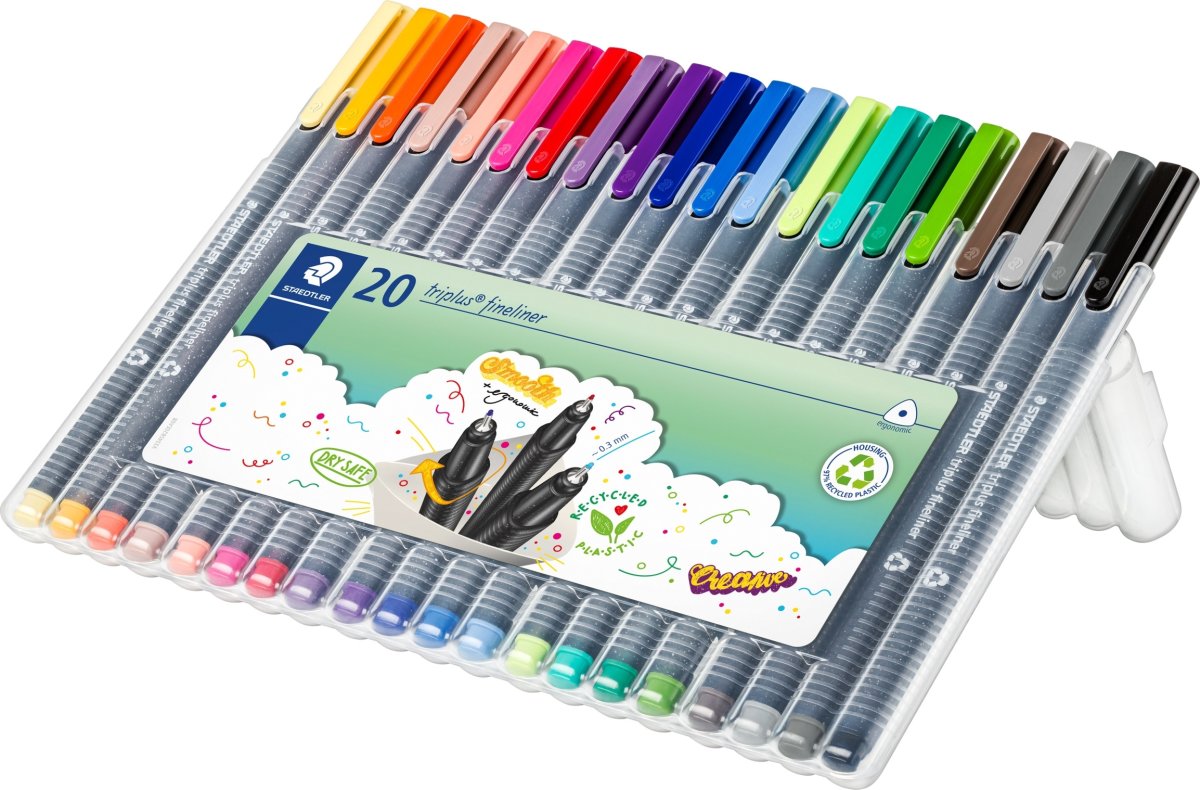 Staedtler Triplus Fineliner | 20 farver