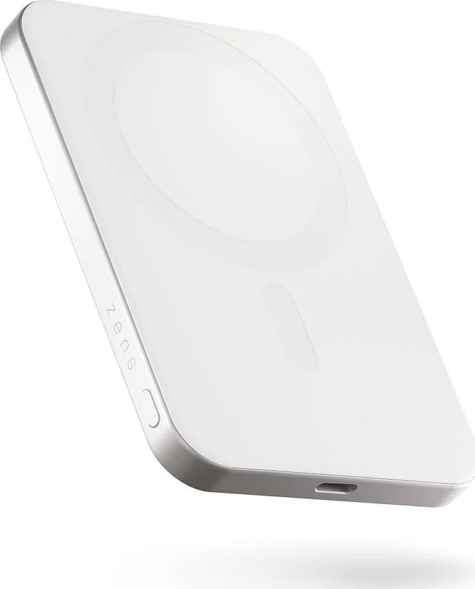 Zens Powerbank Pro 1 Slim 5.000 mAh, Hvid