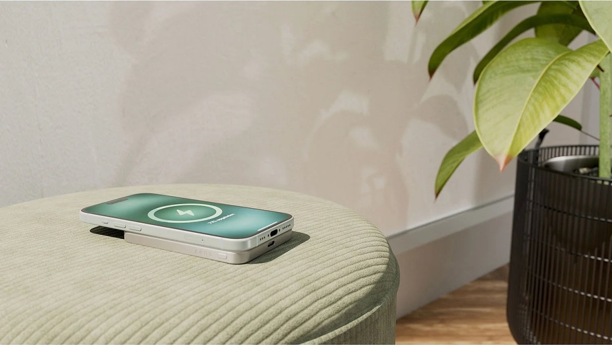 Zens Powerbank Pro 1 Slim 5.000 mAh, Hvid