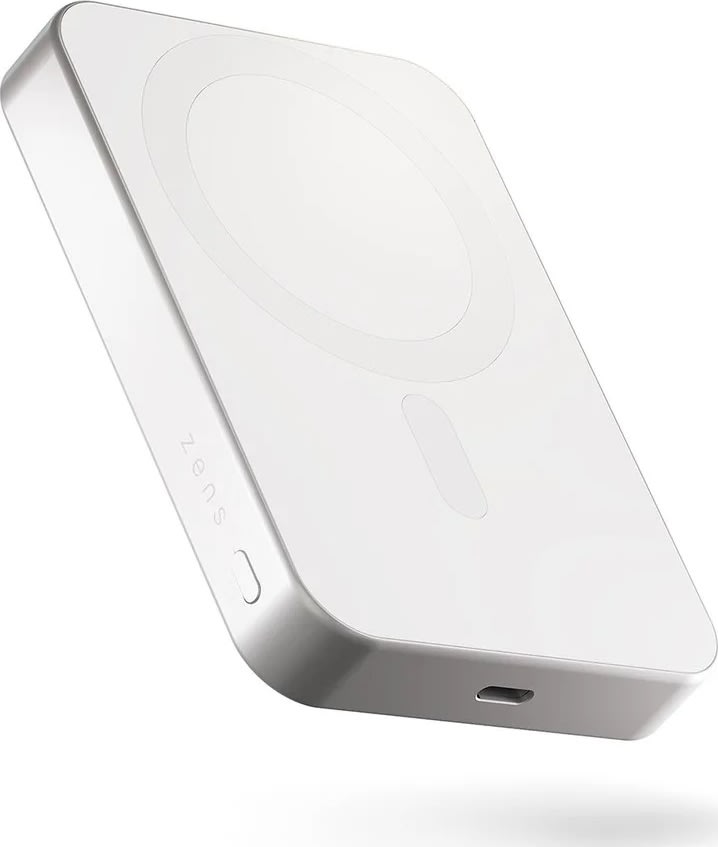 Zens Powerbank Pro 1 Slim 10.000 mAh, Hvid