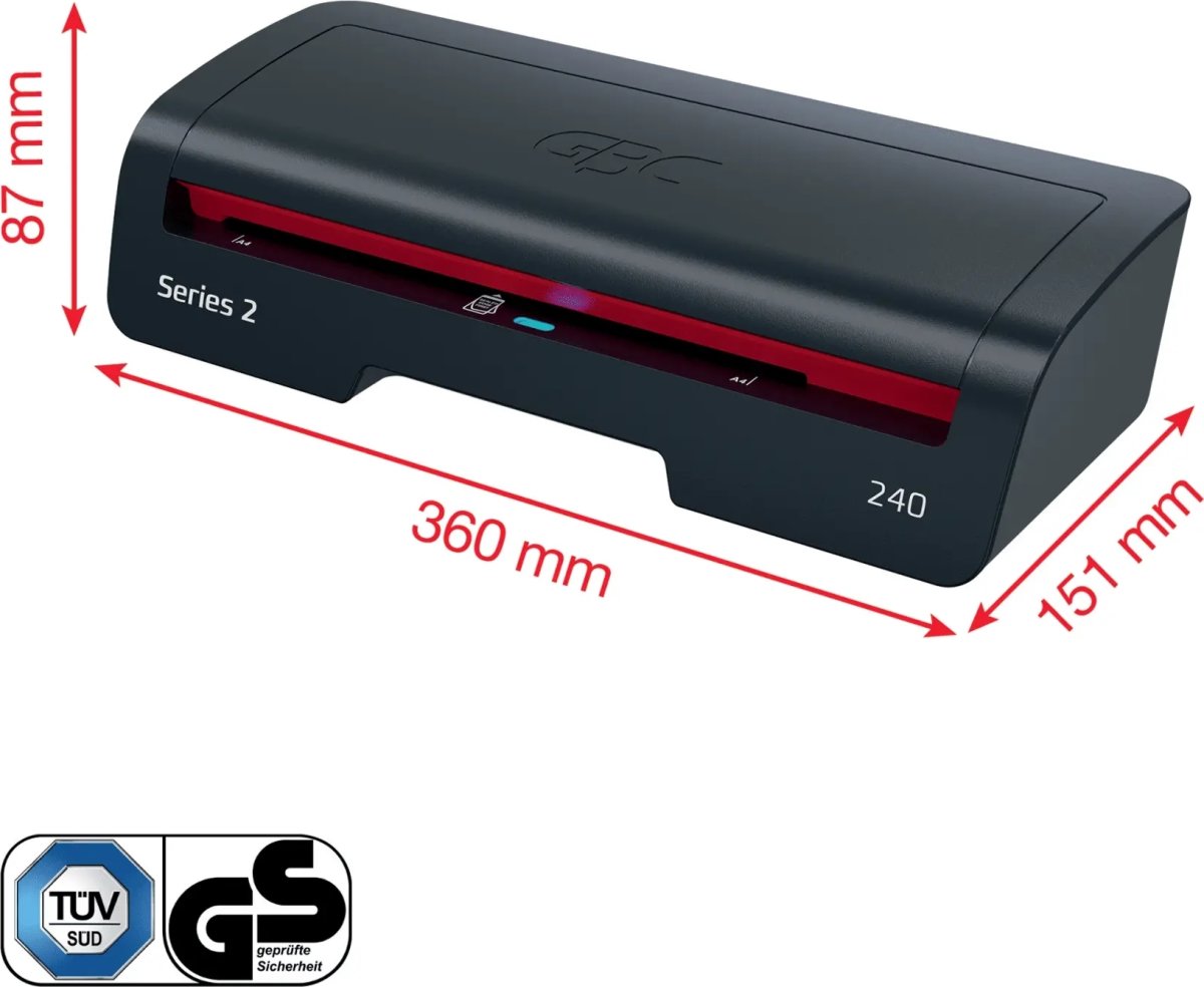 GBC 240 Home Office A4 lamineringsmaskine