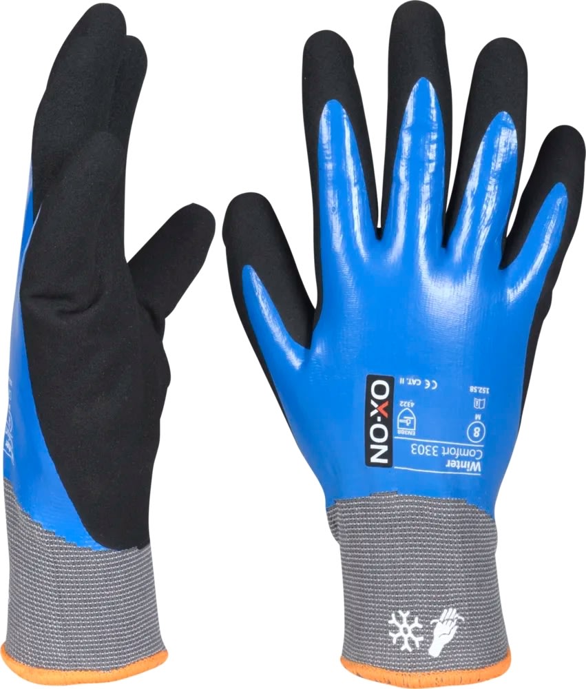 OX-ON Arbejdshandske Winter Comfort 3303, Str 7