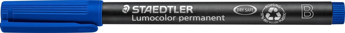 Staedtler 314 Permanent Marker | Blå