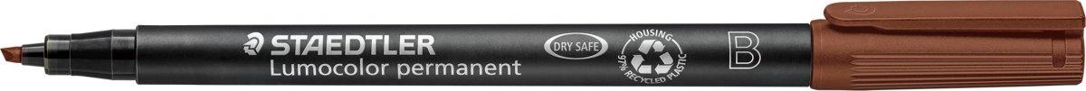 Staedtler 314 Permanent Marker | Brun