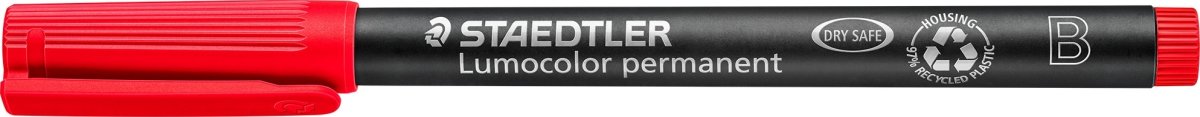 Staedtler 314 Permanent Marker | Rød