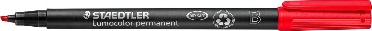 Staedtler 314 Permanent Marker | Rød