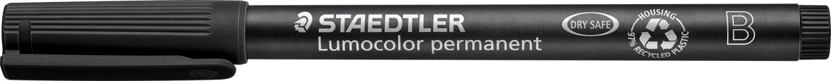 Staedtler 314 Permanent Marker | Sort