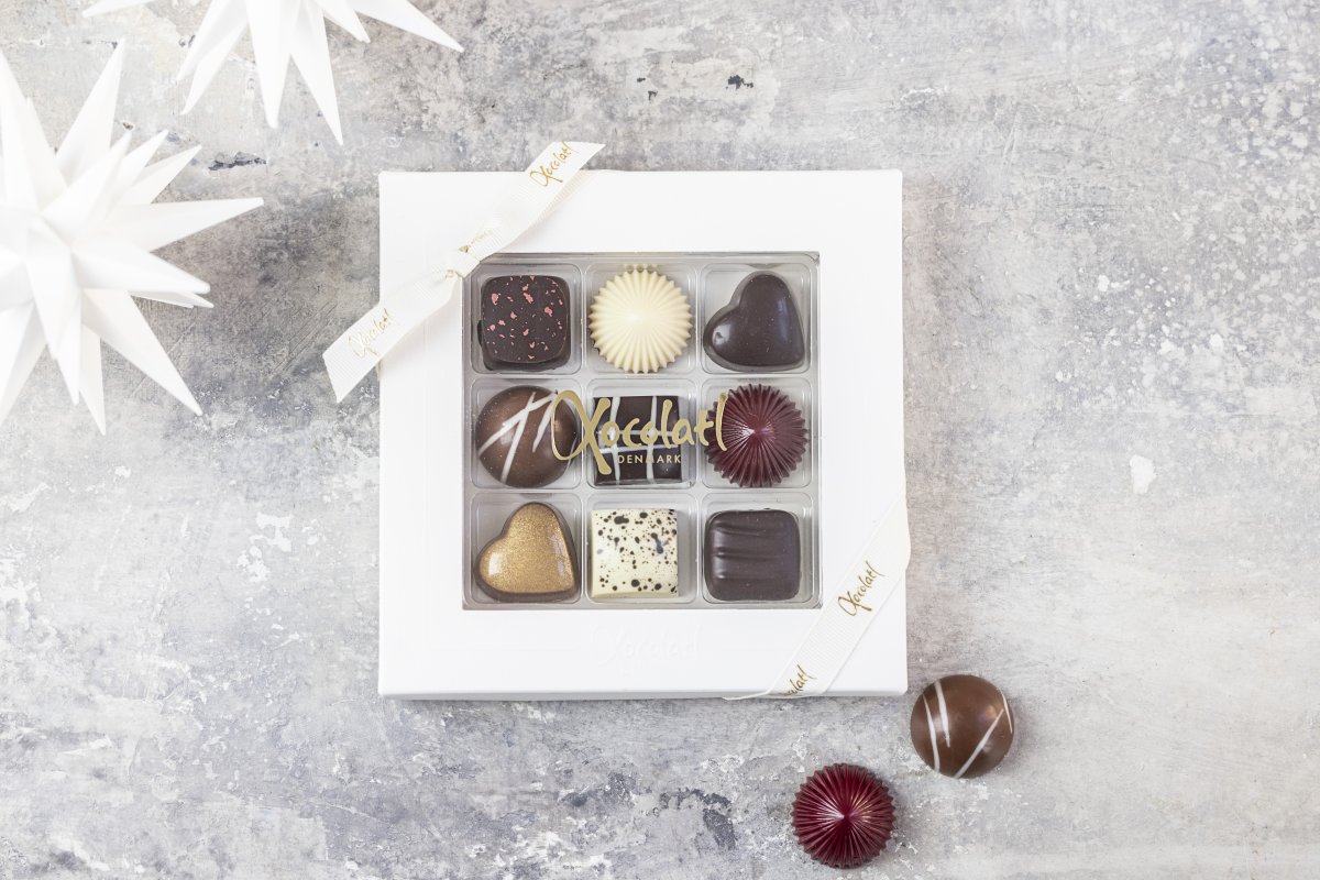 Xocolatl Christianfelder Star 9 stk, 80g