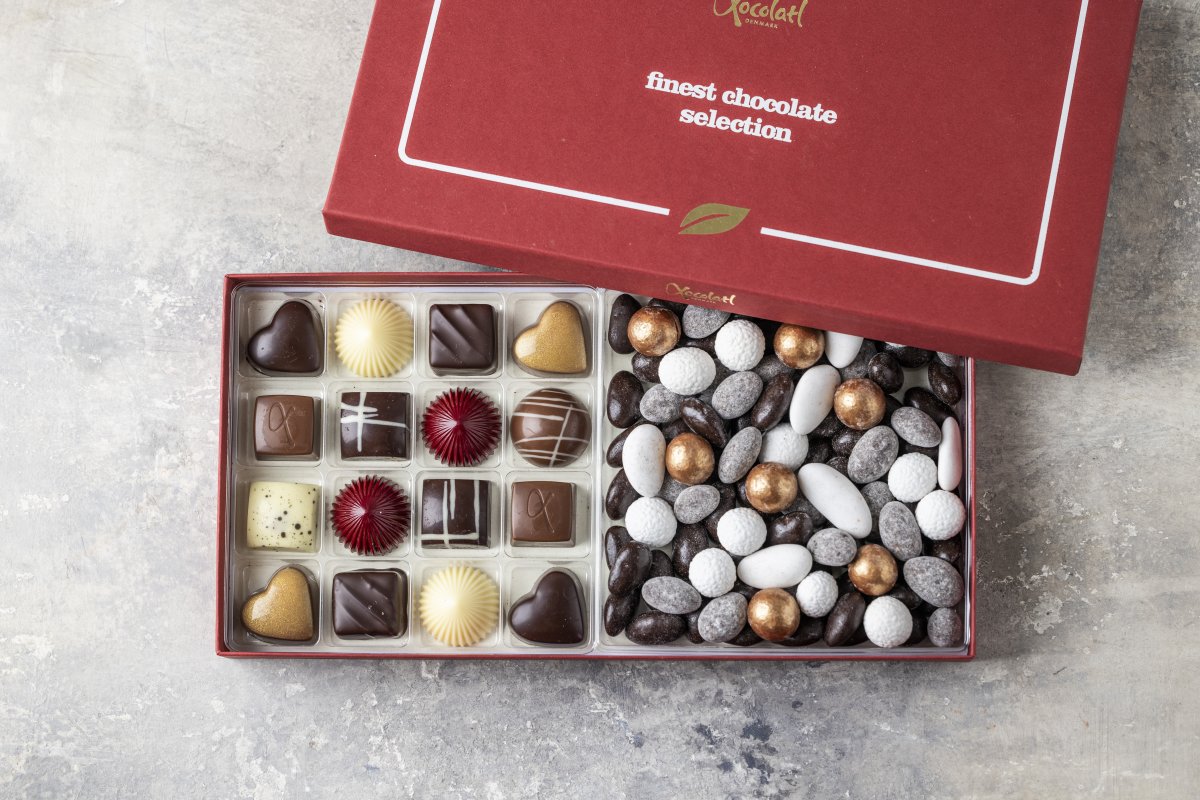 Xocolatl Merry Cherry Dragé 16 stk, 340g